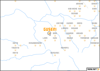 map of Guseri