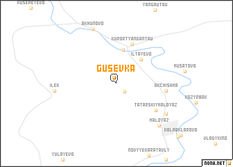 map of Gusevka