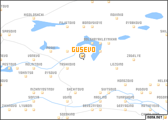 map of Gusevo