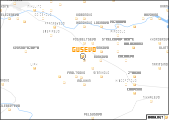 map of Gusevo