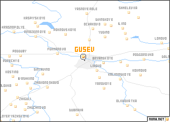 map of Gusev