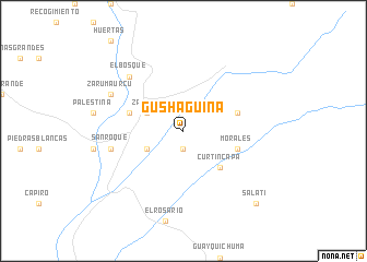 map of Gushagüiña