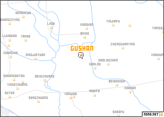 map of Gushan