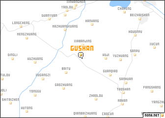 map of Gushan
