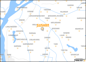 map of Gushan