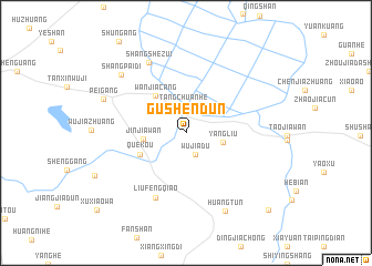 map of Gushendun