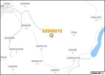 map of Gushouyu