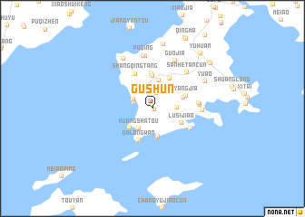 map of Gushun