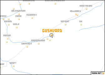 map of Gūshvārd