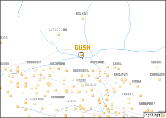 map of Gush