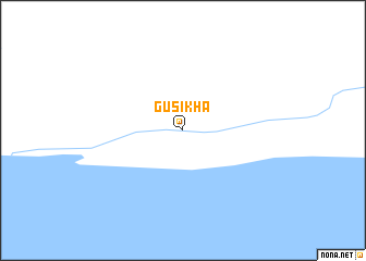 map of Gusikha