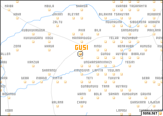 map of Gusi