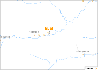 map of Gusi