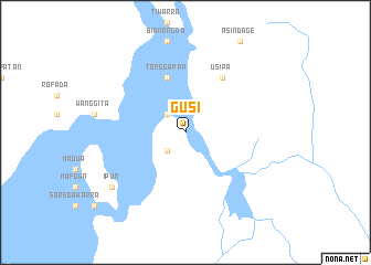 map of Gusi