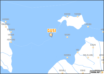 map of Gusi