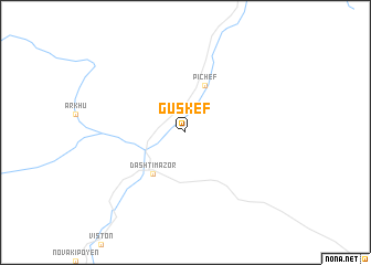 map of Guskef