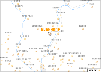 map of Guskharf