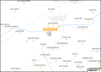 map of Gusovo