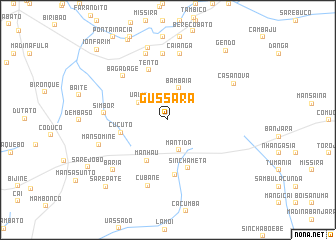 map of Gussará