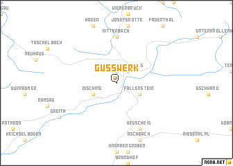 map of Gusswerk