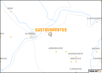 map of Gustavo Prates