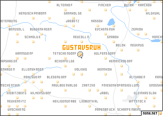 map of Gustavsruh