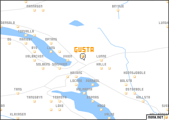 map of Gusta
