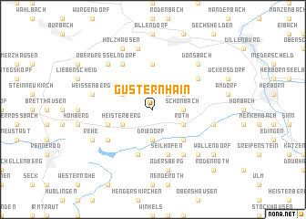 map of Gusternhain