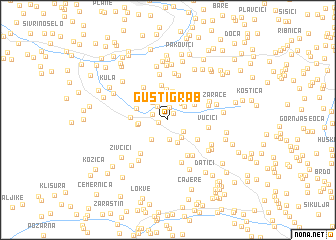map of Gusti Grab