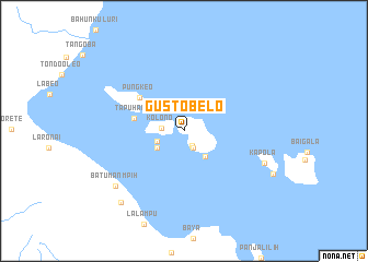 map of Gustobelo