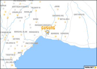 map of Gusung