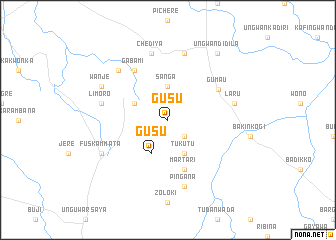 map of Gusu