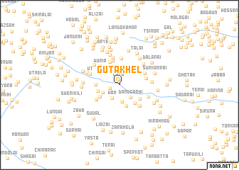 map of Guta Khel