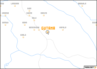 map of Gutama