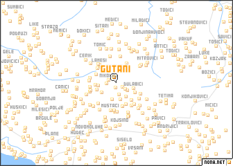 map of Gutani