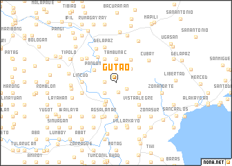 map of Gutao