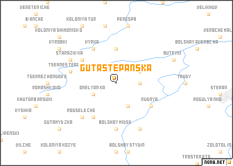 map of Guta Stepanska