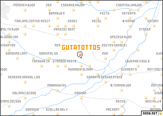 map of Gutatőttős