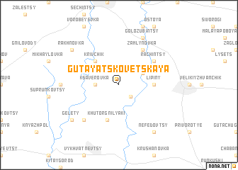 map of Guta-Yatskovetskaya