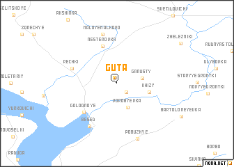 map of Guta