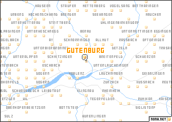 map of Gutenburg