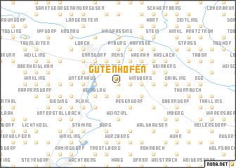 map of Gutenhofen