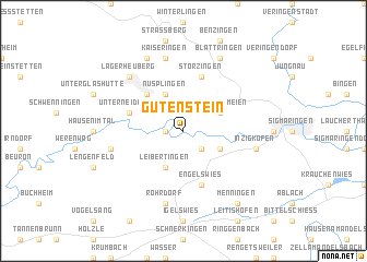 map of Gutenstein