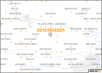 map of Gutenswegen