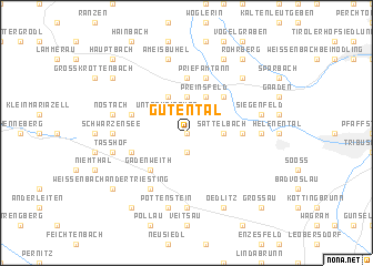 map of Gutental