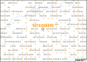 map of Gütersberg