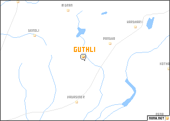 map of Guthli