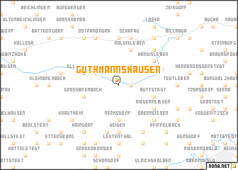 map of Guthmannshausen