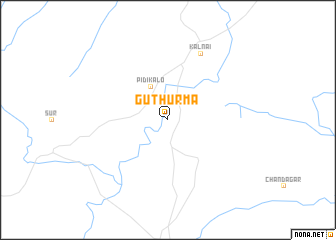 map of Guthurma