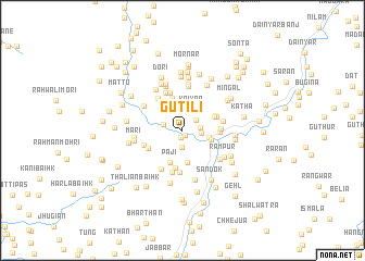 map of Gutili